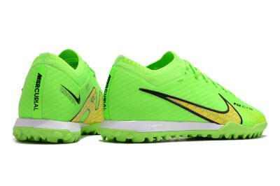 Men's Nike Air Zoom Mercurial Vapor 15 Elite TF Football Shoes - Green/Yellow/Pink