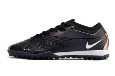 Men's Nike Air Zoom Mercurial Vapor 15 Elite TF Football Shoes - Black/White
