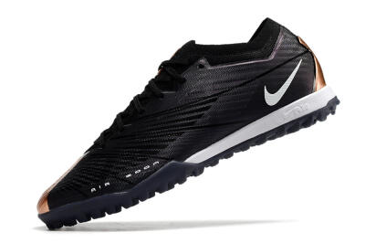Men's Nike Air Zoom Mercurial Vapor 15 Elite TF Football Shoes - Black/White