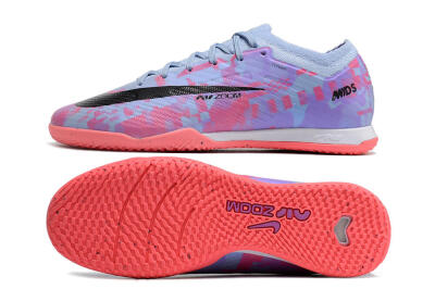 Men's Nike Air Zoom Mercurial Vapor 15 Elite IC Football Shoes - Blue/Purple/Red