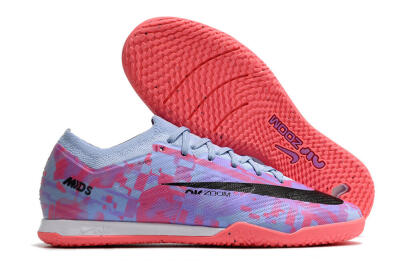 Men's Nike Air Zoom Mercurial Vapor 15 Elite IC Football Shoes - Blue/Purple/Red