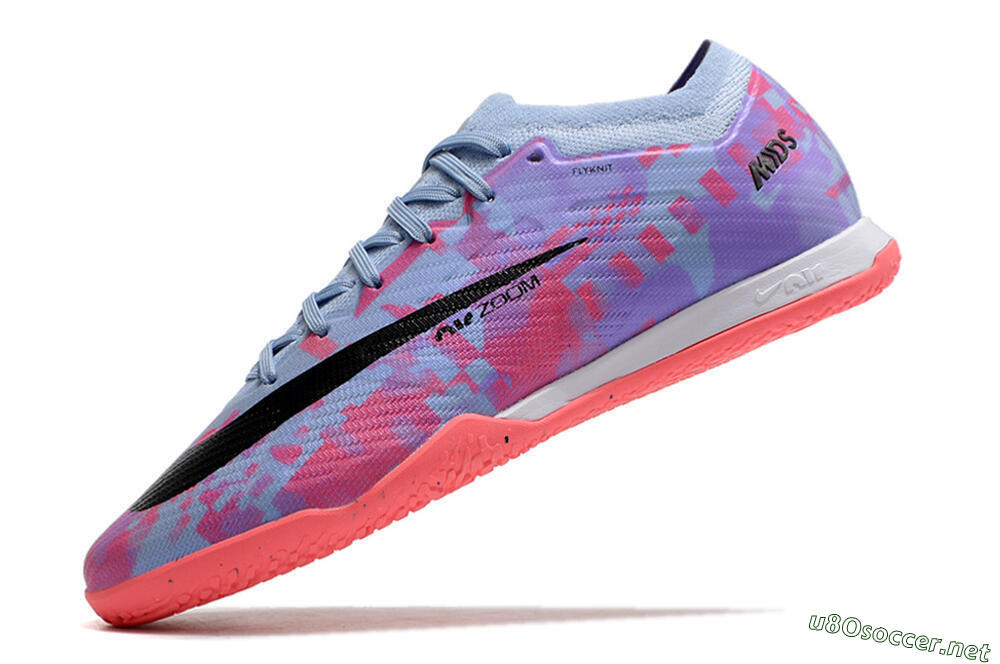 Men's Nike Air Zoom Mercurial Vapor 15 Elite IC Football Shoes - Blue/Purple/Red 5