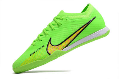Men's Nike Air Zoom Mercurial Vapor 15 Elite IC Football Shoes - Green/Yellow/Pink