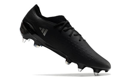 Men's Adidas X Speedportal.1 SG Football Boots - Black/Grey