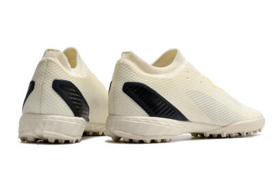 Men's Adidas X Speedportal.3 TF Football Shoes - White/Black