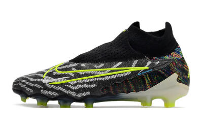 Men's Nike Phantom GX Elite DF FG Football Boots - Black/Rainbow