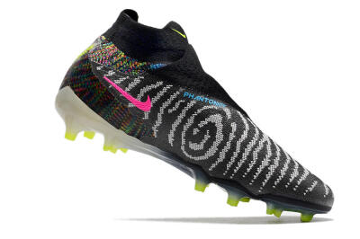 Men's Nike Phantom GX Elite DF FG Football Boots - Black/Rainbow