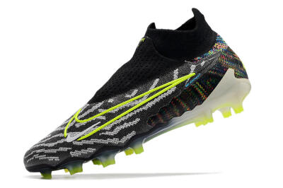 Men's Nike Phantom GX Elite DF FG Football Boots - Black/Rainbow