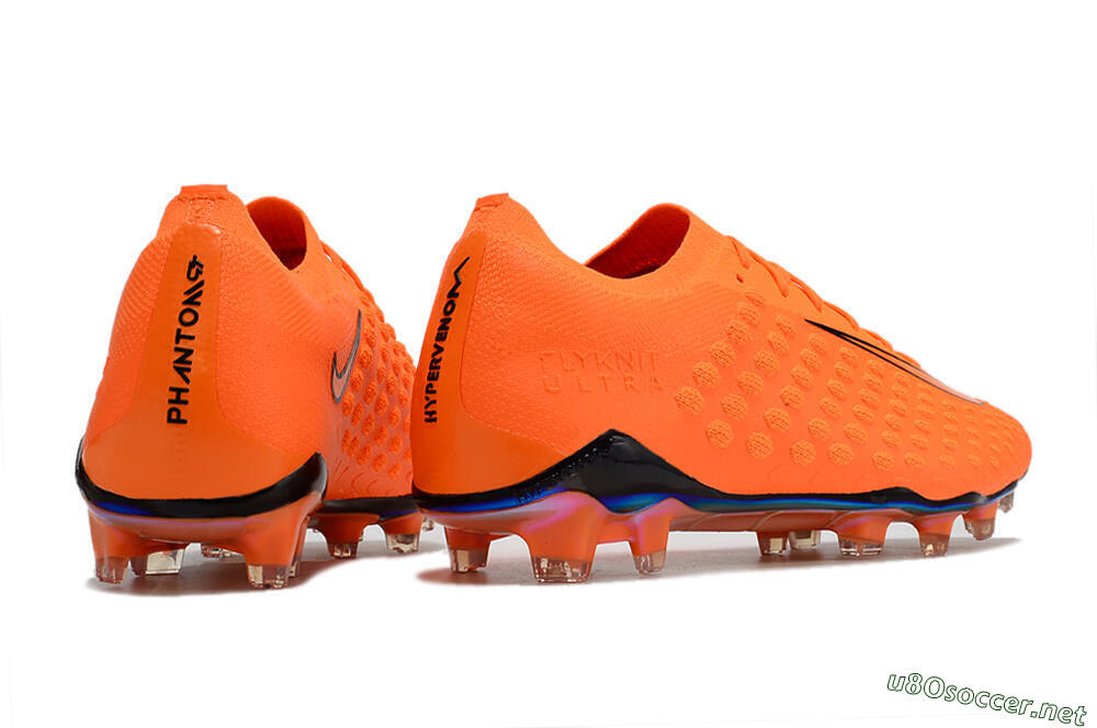 Men's Nike Phantom Ultra Venom FG Football Boots - Orange/Black 6
