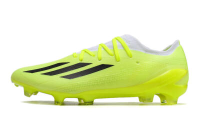 Men's Adidas X Speedportal.1 FG Football Boots - Green/White/Black