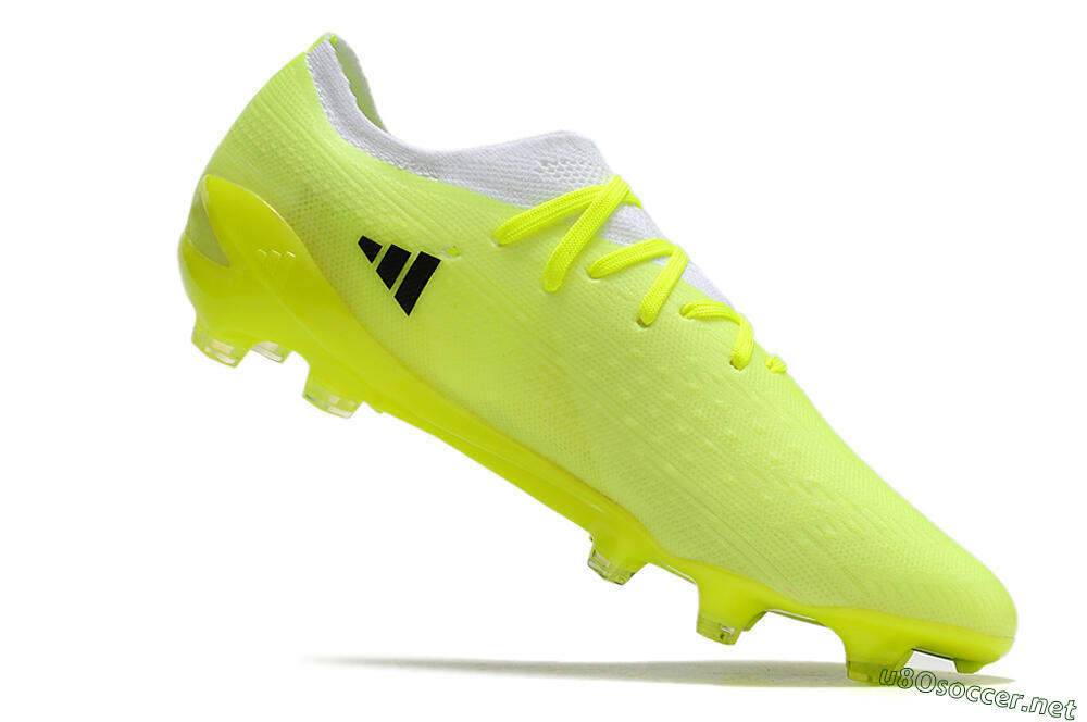 Men's Adidas X Speedportal.1 FG Football Boots - Green/White/Black 4