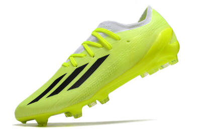Men's Adidas X Speedportal.1 FG Football Boots - Green/White/Black