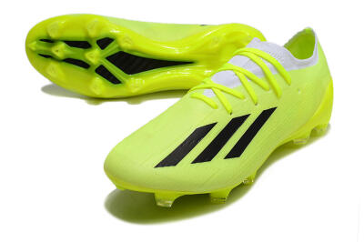 Men's Adidas X Speedportal.1 FG Football Boots - Green/White/Black