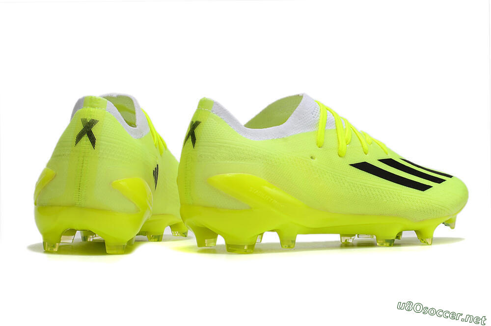 Men's Adidas X Speedportal.1 FG Football Boots - Green/White/Black 6