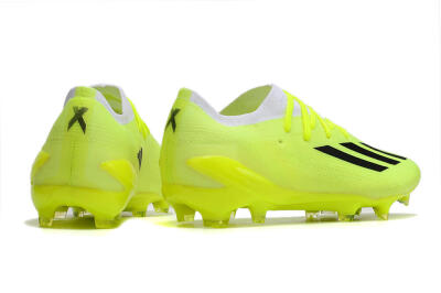 Men's Adidas X Speedportal.1 FG Football Boots - Green/White/Black