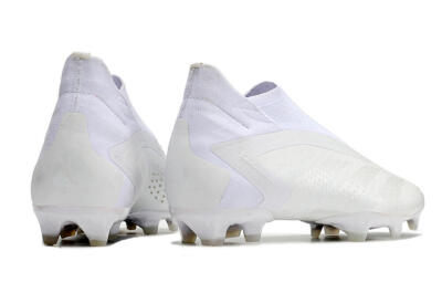 Men's Adidas Predator Accuracy+ FG Football Boots - White/White