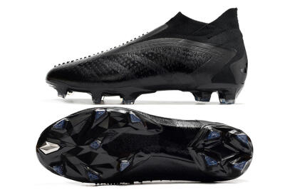Men's Adidas Predator Accuracy+ FG Football Boots - Black/Grey