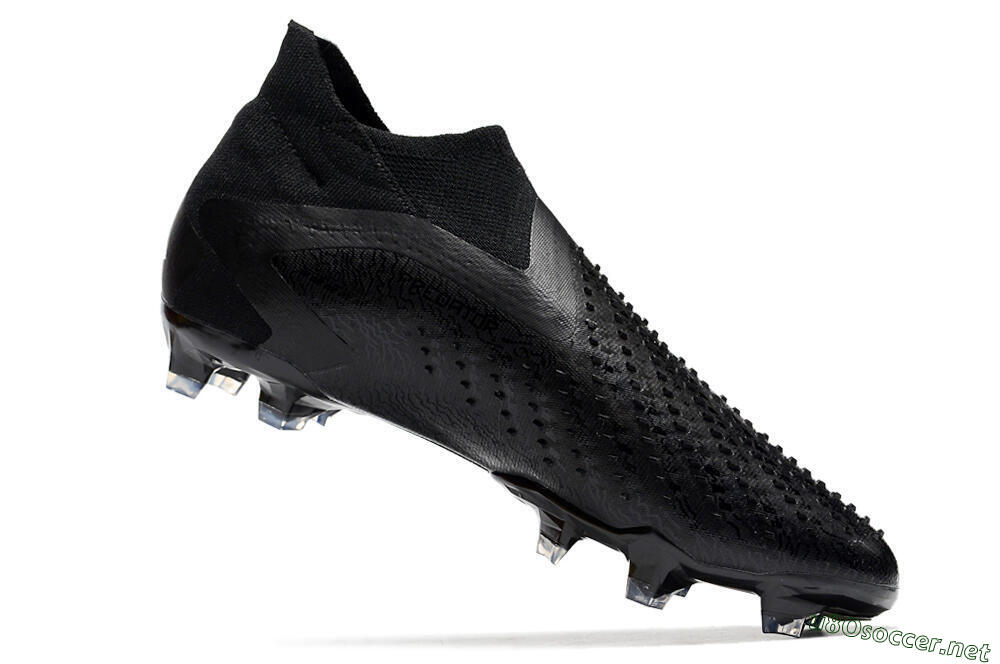 Men's Adidas Predator Accuracy+ FG Football Boots - Black/Grey 4