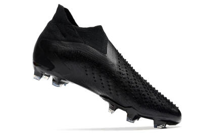 Men's Adidas Predator Accuracy+ FG Football Boots - Black/Grey