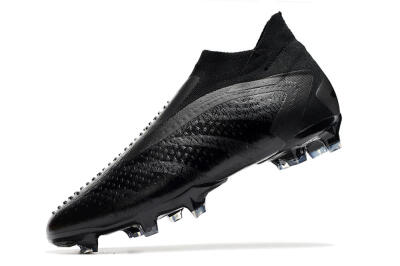 Men's Adidas Predator Accuracy+ FG Football Boots - Black/Grey