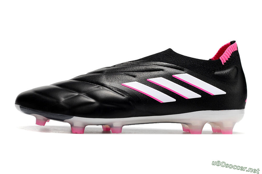 Men's Adidas Copa Pure+ FG Football Boots - Black/White/Pink 0