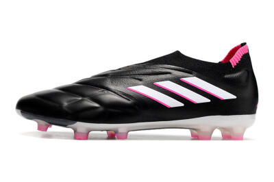 Men's Adidas Copa Pure+ FG Football Boots - Black/White/Pink