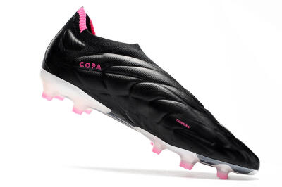 Men's Adidas Copa Pure+ FG Football Boots - Black/White/Pink