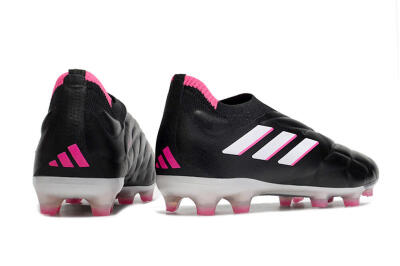 Men's Adidas Copa Pure+ FG Football Boots - Black/White/Pink