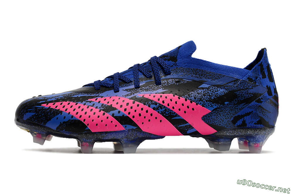 Men's Adidas Predator Accuracy.1 Paul Pogba FG Football Boots - Blue/Black/Pink 0