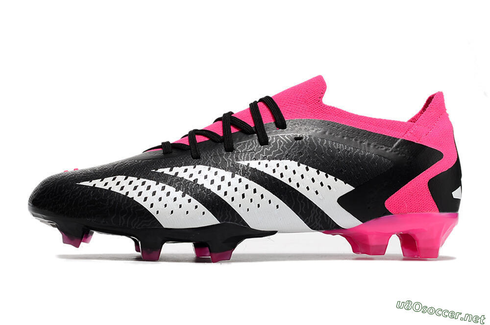 Men's Adidas Predator Accuracy.1 FG Football Boots - Black/Pink/White 0