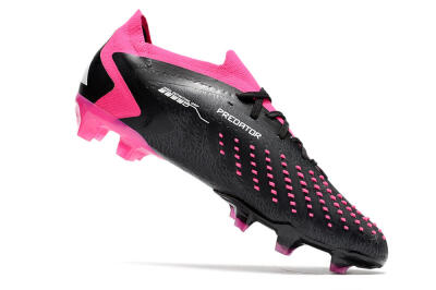 Men's Adidas Predator Accuracy.1 FG Football Boots - Black/Pink/White
