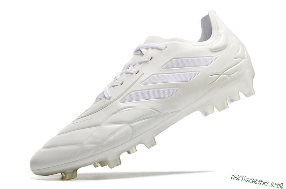 Men's Adidas Copa Pure.1 FG Football Boots - White/White 5