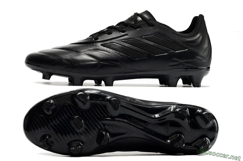 Men's Adidas Copa Pure.1 FG Football Boots - Black/Black 1