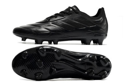 Men's Adidas Copa Pure.1 FG Football Boots - Black/Black