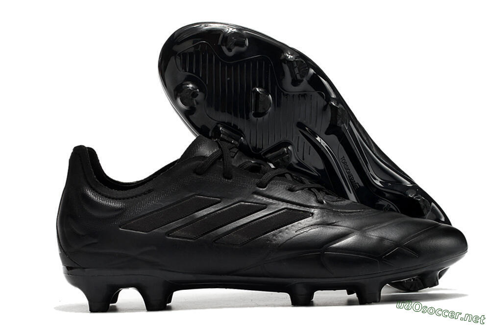 Men's Adidas Copa Pure.1 FG Football Boots - Black/Black 2