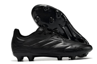 Men's Adidas Copa Pure.1 FG Football Boots - Black/Black