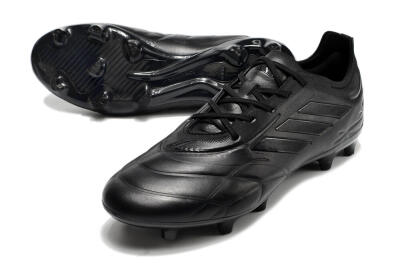 Men's Adidas Copa Pure.1 FG Football Boots - Black/Black