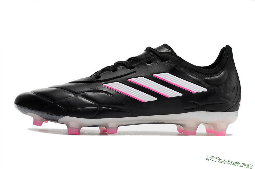 Men's Adidas Copa Pure.1 FG Football Boots - Black/White/Pink 0