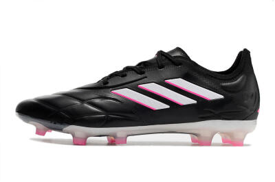 Men's Adidas Copa Pure.1 FG Football Boots - Black/White/Pink