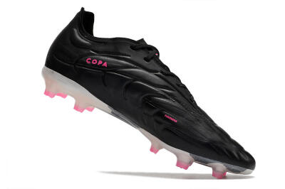 Men's Adidas Copa Pure.1 FG Football Boots - Black/White/Pink