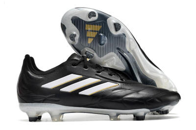 Men's Adidas Copa Pure.1 FG Football Boots - Black/White