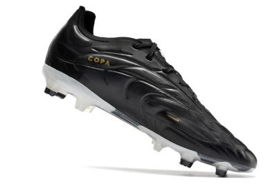 Men's Adidas Copa Pure.1 FG Football Boots - Black/White