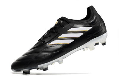 Men's Adidas Copa Pure.1 FG Football Boots - Black/White