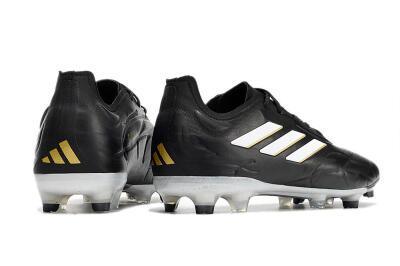 Men's Adidas Copa Pure.1 FG Football Boots - Black/White
