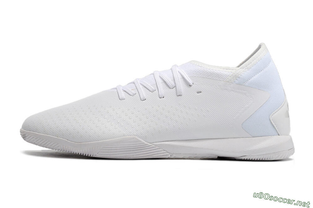 Men's Adidas Predator Accuracy.3 IC Football Shoes - White/White 0