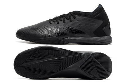 Men's Adidas Predator Accuracy.3 IC Football Shoes - Black/Grey