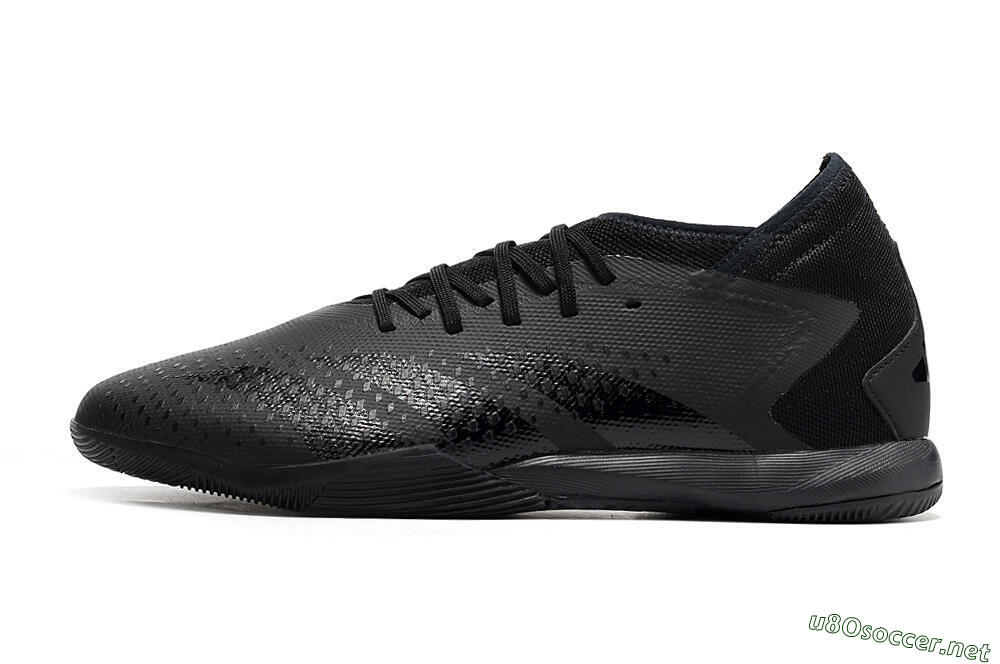 Men's Adidas Predator Accuracy.3 IC Football Shoes - Black/Grey 0