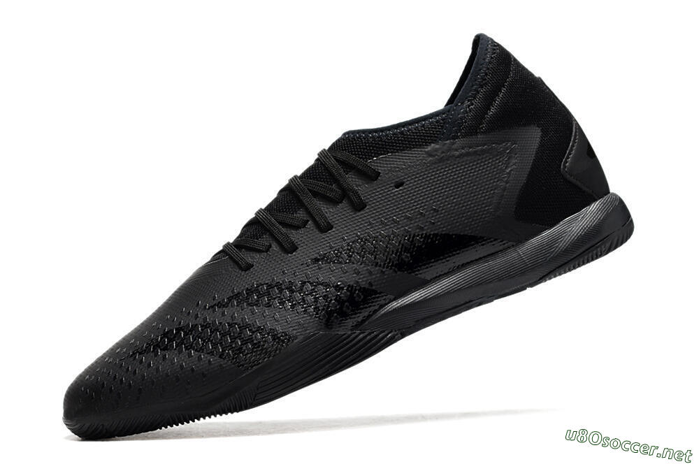 Men's Adidas Predator Accuracy.3 IC Football Shoes - Black/Grey 5