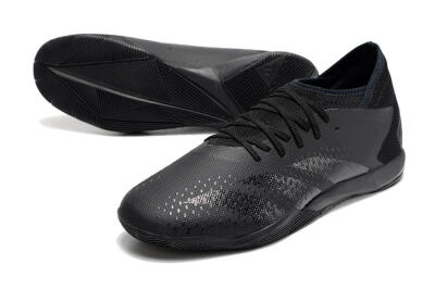Men's Adidas Predator Accuracy.3 IC Football Shoes - Black/Grey