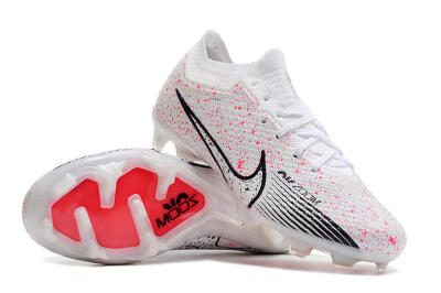 Men's Nike Air Zoom Mercurial Vapor 15 Elite FG Football Boots - White/Pink/Black